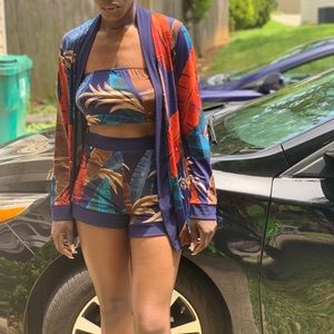 3 piece Summer Short Set